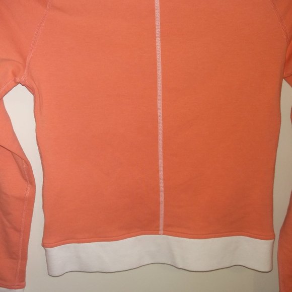 Lululemon Athletica Orange and White Jacket 6 - Picture 8 of 12